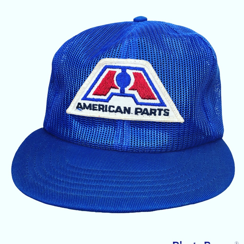 Vintage American Parts All Mesh Patch Trucker SnapBack Hat